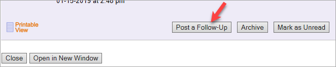 Image of Post a Follow-Up Button