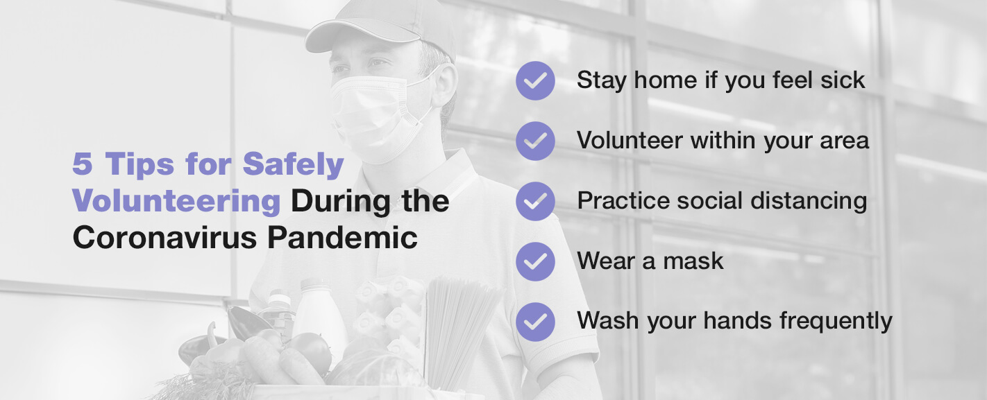 5 tips for safely volunteering during the coronavirus pandemic