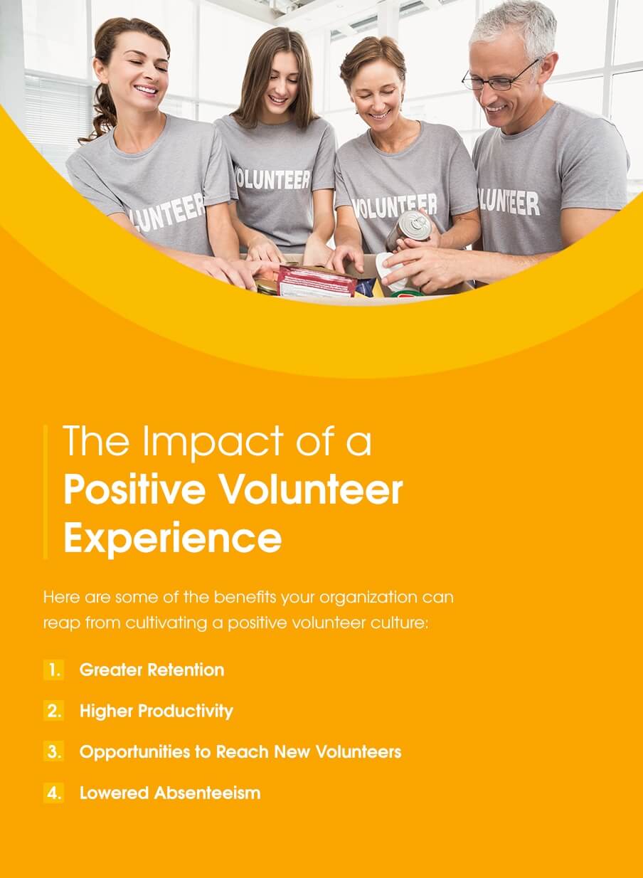 The impact of a positive volunteer experience