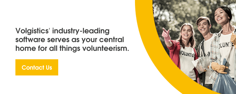 Volgistics' industry-leading software serves as your central home for all things volunteerism.