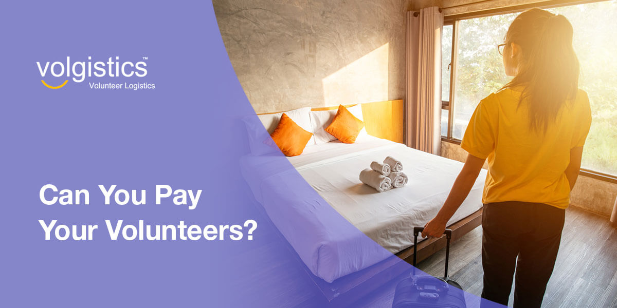 Can you pay your volunteers?