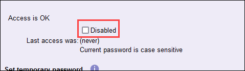 Image for Disabled Checkbox