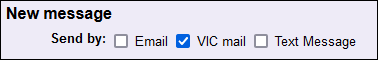 Image of VicMail Option