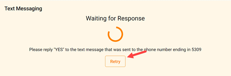 Image of Retry Button
