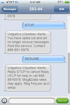 Image of Resume Message