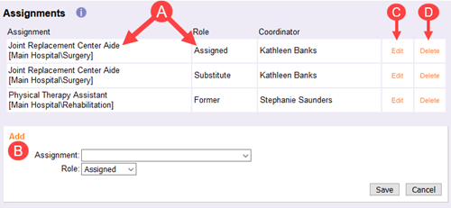 Image of Assignments Box