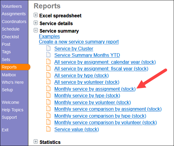 Select Report