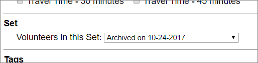 Image of Volunteers in This Set Dropdown