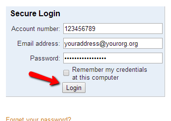 Image of Login Button