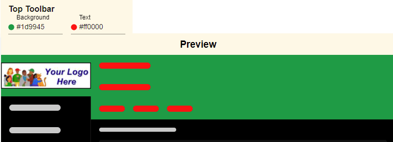 Image of Top Toolbar Fields
