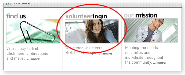 How do volunteers sign up?