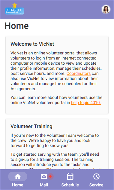 Volgistics Help - Introducing New VicNet